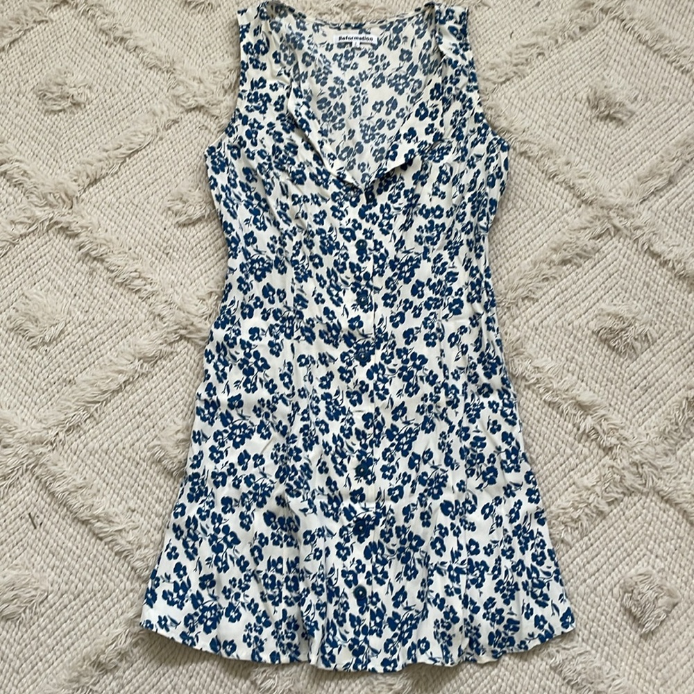New Reformation Rilynn Mini Dress - Picture 5 of 8